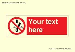 Custom prohibition Do not alter the state of the switch